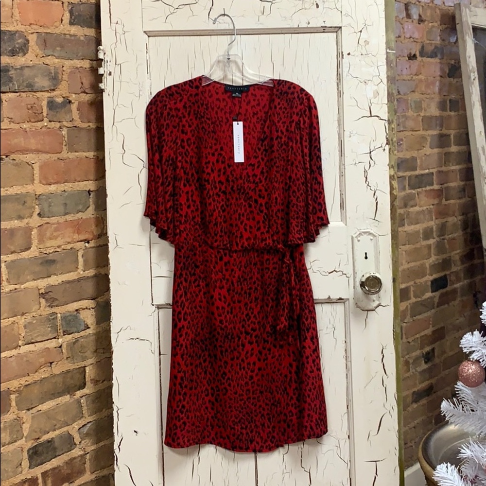 Sanctuary faux wrap dress